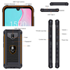 M1pro Sim Global 4G Rugged Phone 128gb Android Mobile Waterproof Octa Core Smartphone