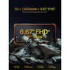 Hot product 5G ip68 rugged smartphone NFC fingerprint 12200mAh 12+256G android12 21MP+48MP 6.67inch rugged phone