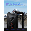 Hot product ip68 rugged smartphone NFC fingerprint 10000mAh 6+128G android12 24MP+48MP 6.67inch rugged phone